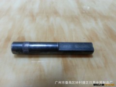 热处理加硬发黑滚花铣扁位销图3