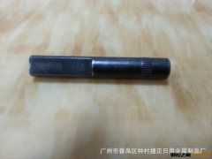 热处理加硬发黑滚花铣扁位销图2