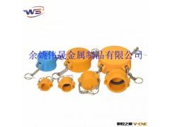 批发2.5寸扳把式水管接头 DC型塑料防尘盖接头 DN65尼龙塑料接头图2