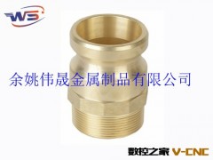 批发DN15-DN150黄铜快速接头 橡胶软管黄铜公母接头 通用五金配件图2