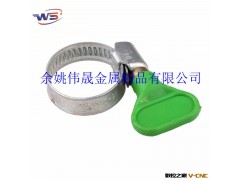 长年供应碳钢德式塑料手柄喉箍 不锈钢手柄管束  塑料带柄抱箍图2