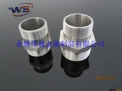 304不锈钢管接头 双螺纹碳钢六角水带管接头图2