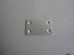 60*37.6*1.2mm拉丝不锈钢冲孔片图3