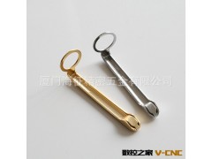 金属笔夹加工 金属笔配件加工 宝珠笔笔夹加工图3
