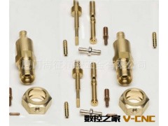 供应CNC数控车床件铜加工 铜车削件加工 非标铜件CNC数控加工图2