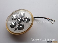 摩托车Led前大灯18W6珠小太子总成图2