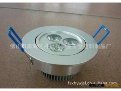 厂家直供9W天花灯 外壳 LED天花灯灯具外壳 圆形天花灯外壳图2