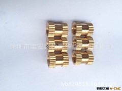 厂家直销环保铜螺母.注塑铜螺母.滚花铜螺母.各种规格齐全图2