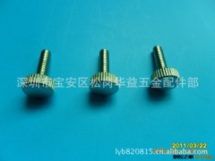 手拧螺丝.直花螺丝.花纹螺丝.网纹螺丝.非标订做加工图3