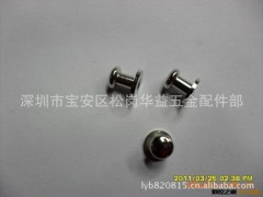 奶嘴钉。箱包拉手。按扣。铜珠。蘑菇头螺丝图2