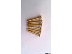 铜螺丝 圆头一字螺丝。圆柱头一字螺丝 螺丝定制图2