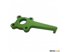 CNC加工罕见绿色阳极,定制零配件图3