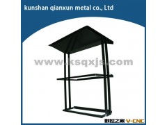 焊接铝制陈列架 铝合金氩弧焊接 一流技术 黑色图2