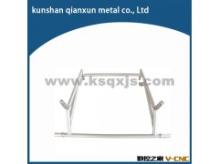 铝合金休闲沙滩椅，焊接工艺，本色阳极图2