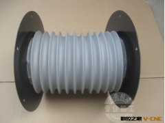 厂家供应液压油缸防护罩 气缸防尘套 机床风琴防护罩 .图3
