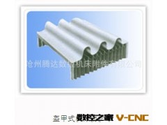 专业设计生产盔甲式机床防护罩 锯石机防护罩图3