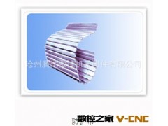 厂家直销机床铝帘导轨防护帘铝材型防护帘 铝帘护板图3
