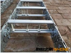 河北沧州盐山生产厂家直销拖链/钢制拖链/电缆托链/穿线链条图2