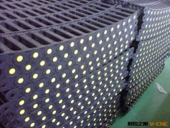 厂家直销重型拖链.泵车拖链.起重机坦克链.银星护板钢铝拖链图3