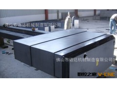 厂家专业生产不锈钢伸缩罩、机床导轨防护罩 维修机床防护罩图3