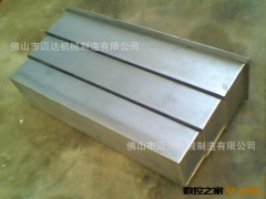 厂家定做各种型号的防护罩、伸缩丝杠防护罩、导轨钢板防护罩图3