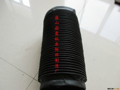丝杠式橡胶防护罩，伸缩式丝杠防护套，圆形防护罩图2