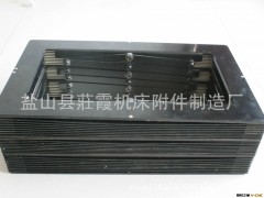 柔性导轨防护罩，钢板防护罩，丝杠式橡胶防护罩图3