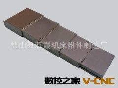 直线导轨防护罩，柔性导轨防护罩，皮老虎，钢板防护罩图3