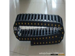 机床穿线电缆工程塑料拖链 电缆金属桥式钢铝拖链尼龙坦克链图2