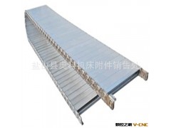 穿线钢制拖链定做，电缆钢铝拖链测量，钢铝拖链价格选盐山奥科图2