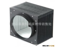 供应圆筒式伸防护罩 方型机床防护罩 气缸保护套 油缸防护套图2