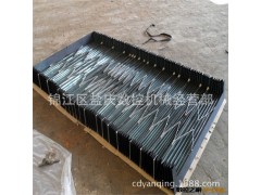 成都盐庆数专业生产柔性风琴式防护罩、风琴防护罩、盔甲防尘罩图2