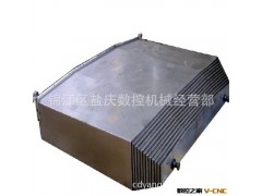 数控机床导轨防护罩 风琴防护罩风琴式罩 钢板防护罩 丝杠防护罩图3