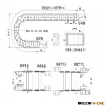 成都盐庆公司生产不锈钢拖链，塑料拖链，钢板拖链 外官美品质好