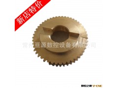 【批发供应】数控车床附件 电动刀架配件铜蜗轮 蜗杆图3