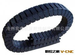 产品齐放利 批发机床塑料工程拖链图3