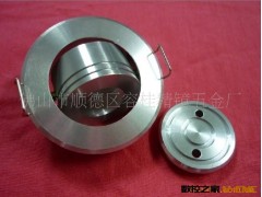 LED装饰灯铝外壳 橱窗灯具配件加工 五金车床件图2