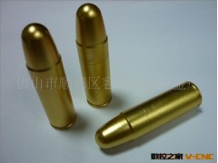 提供USB铝外壳加工 子弹形U盘外壳 五金切销配件图3