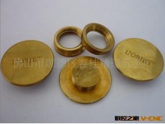 供应精密黄铜雕刻车件 五金工艺品加工 家具零配件图3