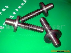 供应机械五金配件加工 双头螺杆加工  铁车件图2
