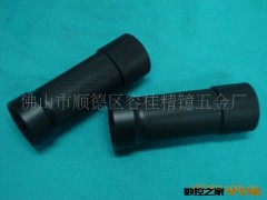手电筒铝外壳加工 日用五金配件加工 精密车床件图2