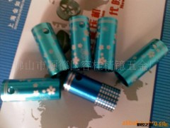 供应饰品小手电筒外壳 铝车件加工 精美手电筒图2