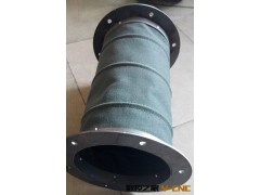 供应缝合式螺纹帆布油缸防护罩，Φ85*500帆布油缸防尘罩图2