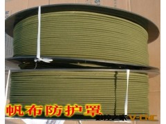 供应室外使用帆布油缸保护套，暴晒抗老化耐磨帆布油缸防尘罩图2