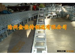 供应TLG型全封闭钢铝拖链，桥式镀锌穿线拖链限量图3
