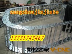 供应TLG型全封闭钢铝拖链，桥式镀锌穿线拖链限量图2