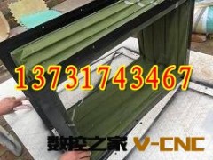 高温耐磨帆布伸缩风筒，耐磨帆布伸缩筒图3