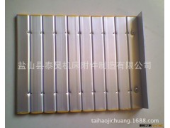 机床防护铝帘、防尘铝帘，导轨防护铝帘、设备防护铝帘图2