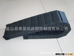 厂家现货供应高品质塑料拖链 雕刻机专用25*57塑料拖链 坦克链图3
