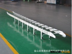 厂家直销数控钻镗床行程护线钢制拖链图2